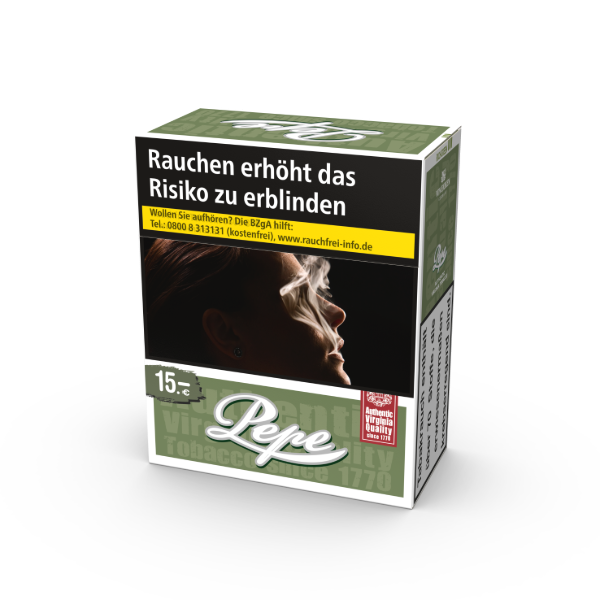 Pepe Rich Green 4 x 40 Zigaretten Pepe Rich Green 4 x 40 Zigaretten